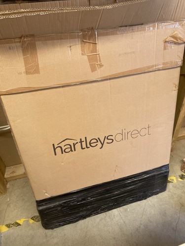 Hartley white long - white, folded
