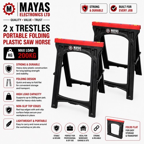 Trestles portable folding - x,