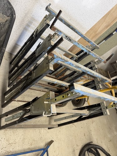 Workzone steel trestle - steel, with