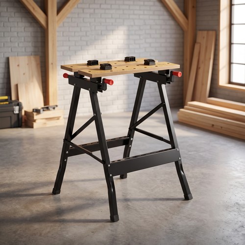 Space saving foldable - space-saving, trestle