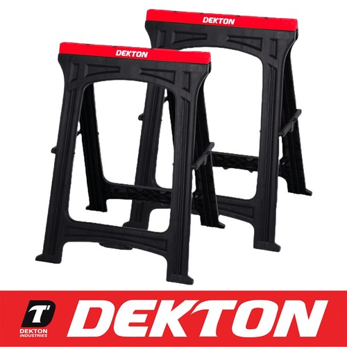 Dekton 2pc trestles portable - 2pc,