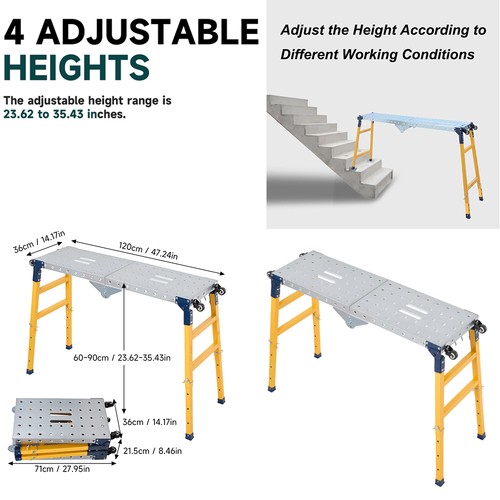 Heavy duty foldable work - foldable,