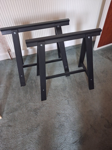 Ikea trestle black for - 2, x